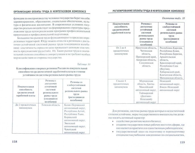 Организация оплаты труда в нефтегазовом комплексе