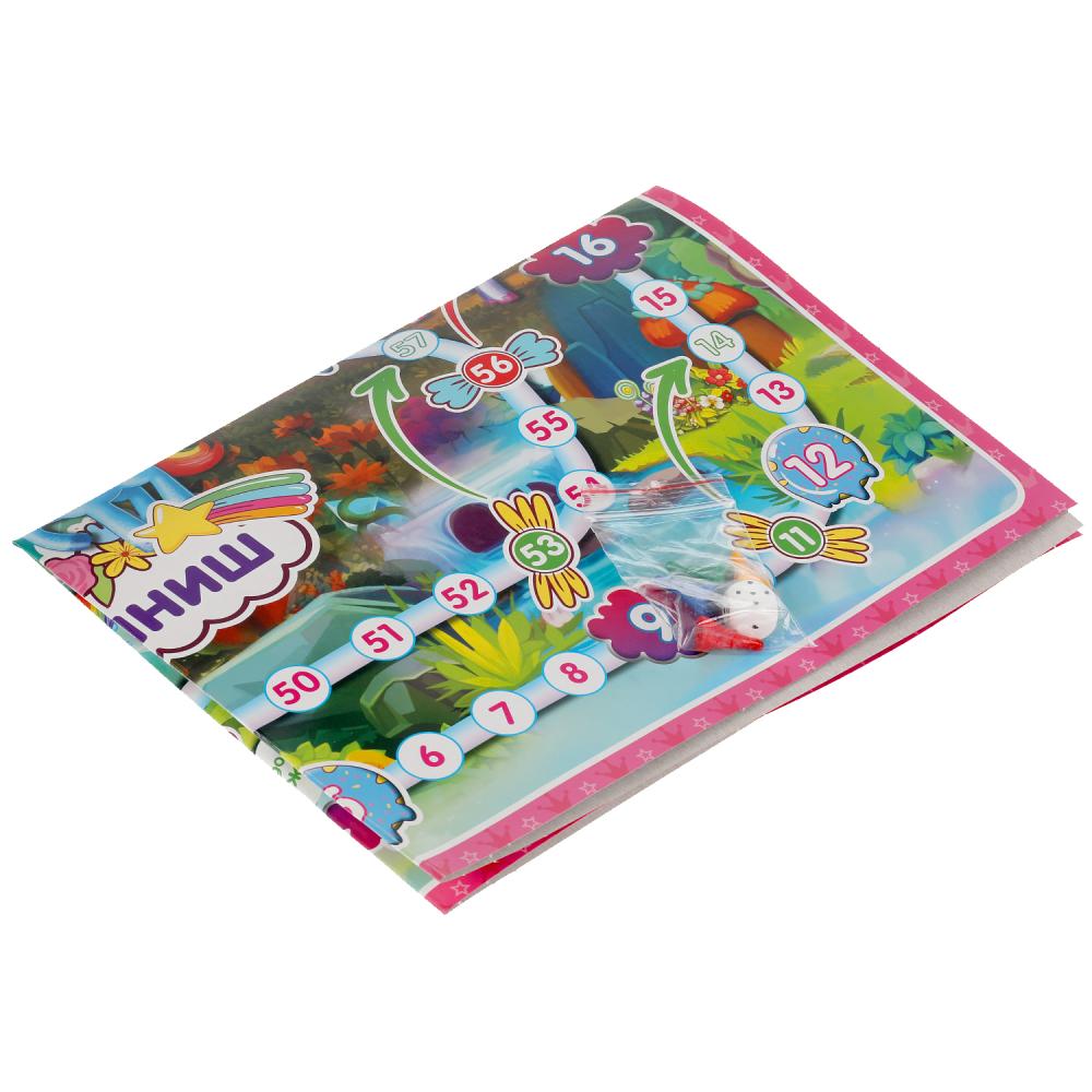 Радужные единороги. Настольная игра-ходилка Умные игры в кор.20шт