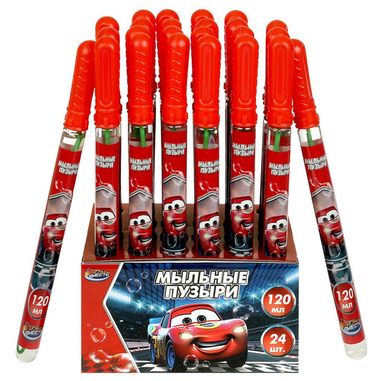 Мыльные пузыри машинки 120мл, кор.30*12*15,5см ИГРАЕМ ВМЕСТЕ уп-24шт в кор.4уп