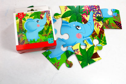 Пазл First Puzzle "Слоненок" (9 эл) Baby Toys