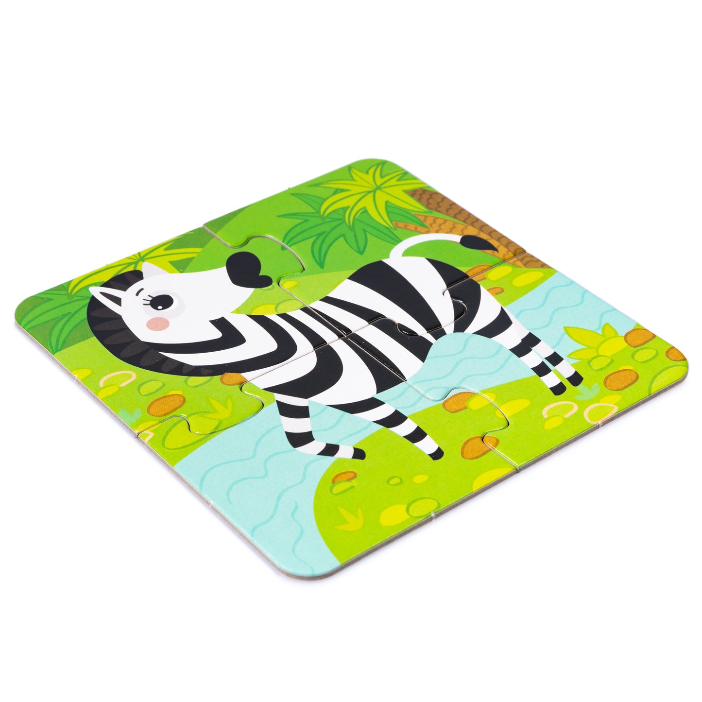 Пазлы MAXI Baby Toys "Собери свою зверюшку. Животные Африки"