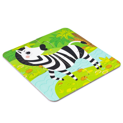 Пазлы MAXI Baby Toys "Собери свою зверюшку. Животные Африки"