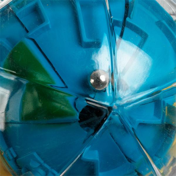 Логическая игра шар-лабиринт СИНИЙ ТРАКТОР кор.8*8*8см ИГРАЕМ ВМЕСТЕ в кор.2*120шт