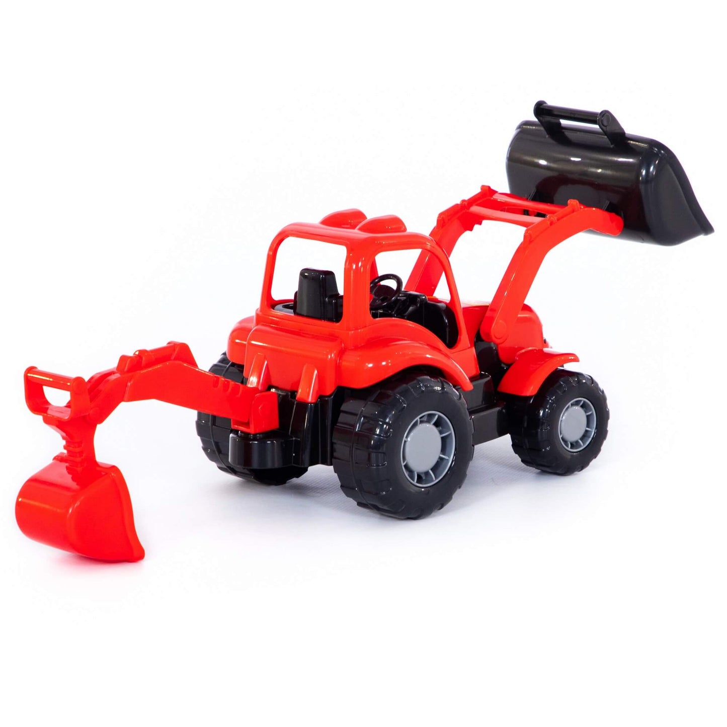 "Крепыш", трактор-экскаватор 280х130х165, уп.сеточка