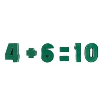 Магнитная азбука. Набор цифр + знаки (Н=3,5см, 52шт.)