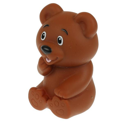 Игрушка для ванны мишка сетка, хенгтег КАПИТОШКА в кор.100шт