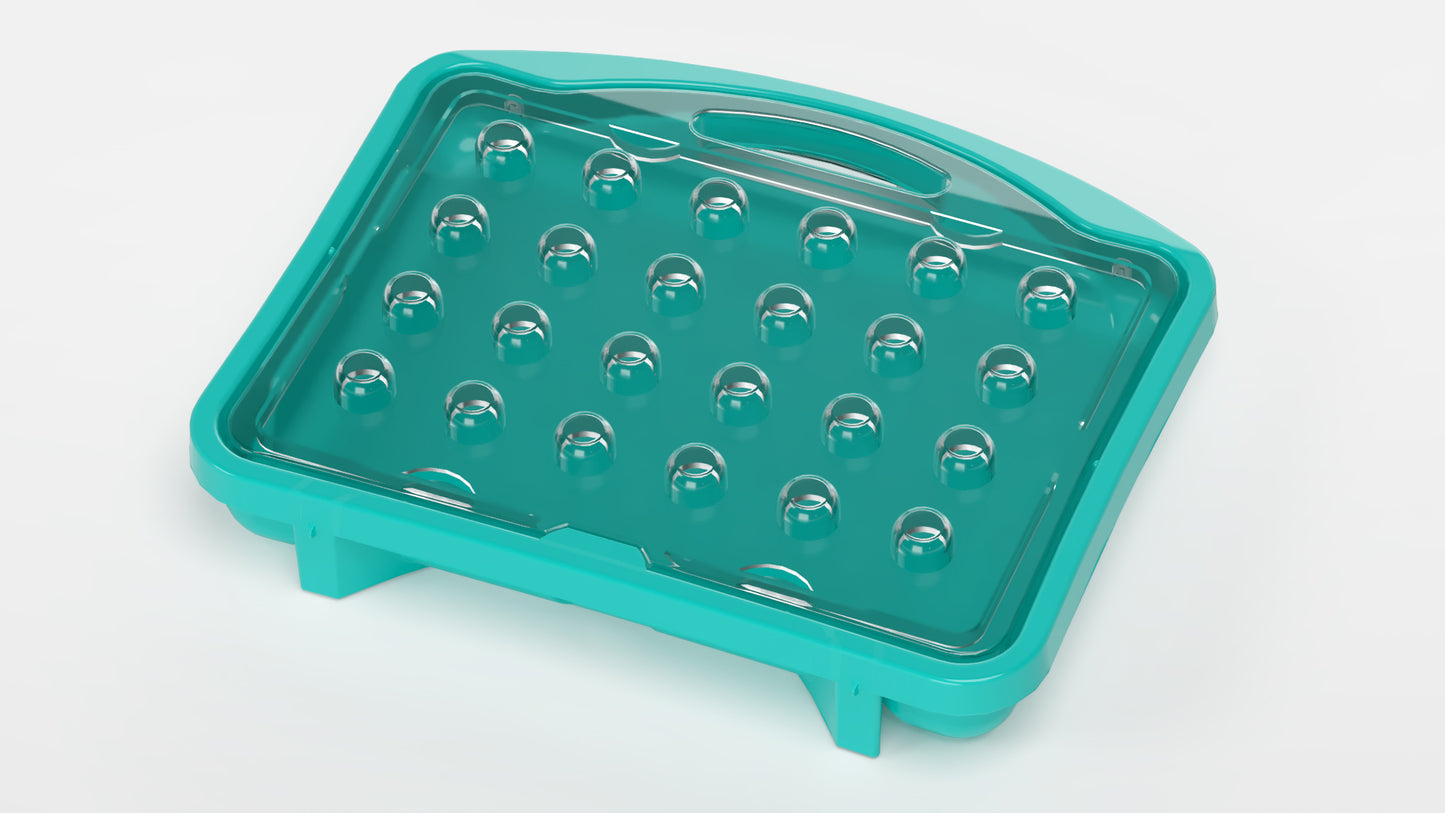Мозаика для малышей в чемодане "Краб" d4,5/33 эл Baby Toys в кор.8шт