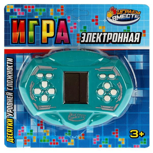 Электронная логическая игра блист.15,5*15,5*3см ИГРАЕМ ВМЕСТЕ в кор.2*120шт