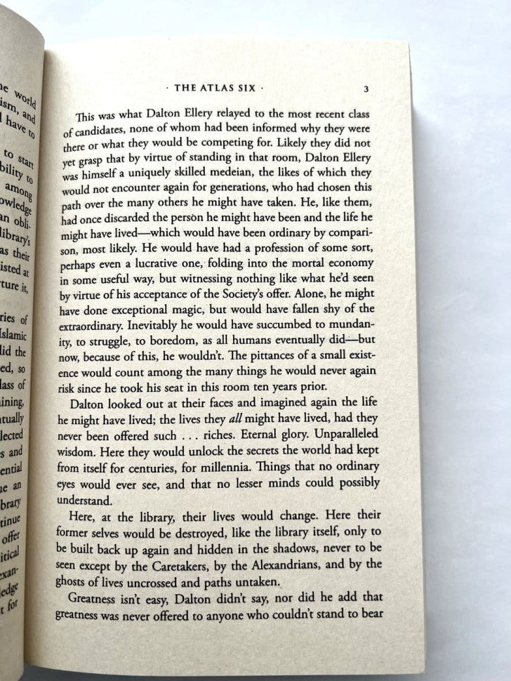 The Atlas Six (The Atlas Series #1) (Шестерка Атласа)