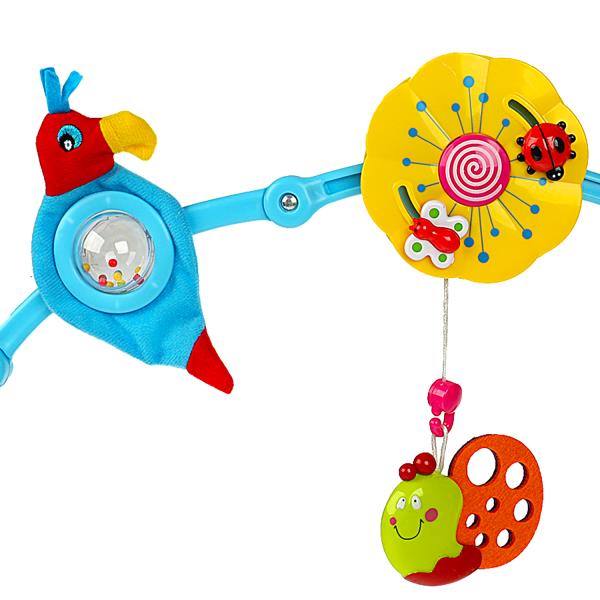 Развивающая дуга на кроватку с текстильными элементами в русс. кор. "Умка" в кор.18шт