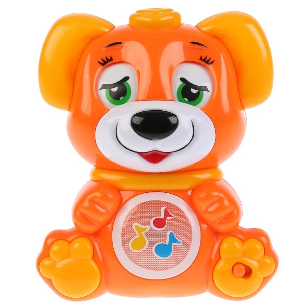 Щенок смена эмоций 50 веселых песен, звуков и фраз, световые эффекты в кор. Умка в кор.48шт