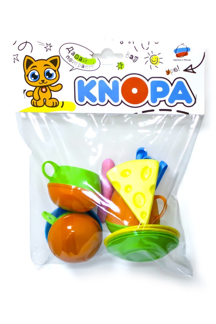 KNOPA. Набор посуды "Бранч" арт.87087 /10 (Пластмастер)