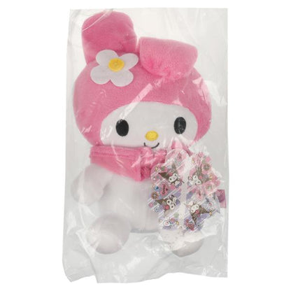 Игрушка мягкая Kuromi San RIO зайка мелоди 17см без чипа в пакете МУЛЬТИ-ПУЛЬТИ в кор.24шт