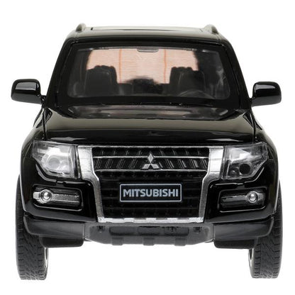 Машина металл свет-звук MITSUBISHI pajero 4wd turbo,14,5 см, двери, инерция Технопарк в кор.2*24шт