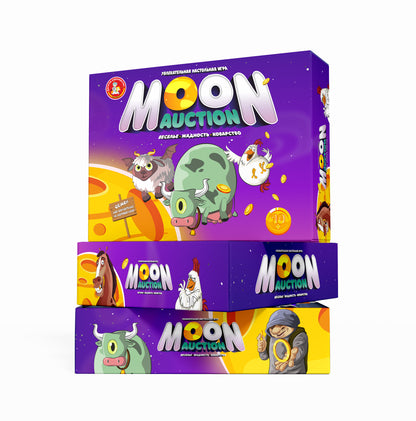 04827 Игра настольная "Moon Auction"
