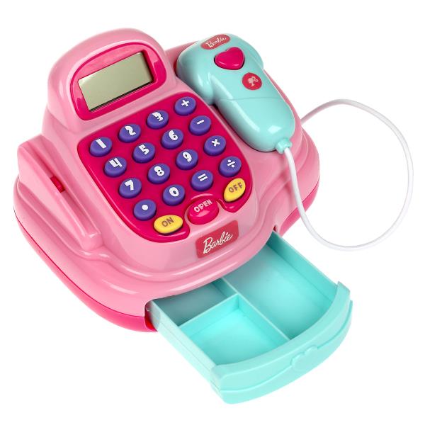 Касса Barbie свет-звук, кор.34*16,5*17см ИГРАЕМ ВМЕСТЕ в кор.24шт