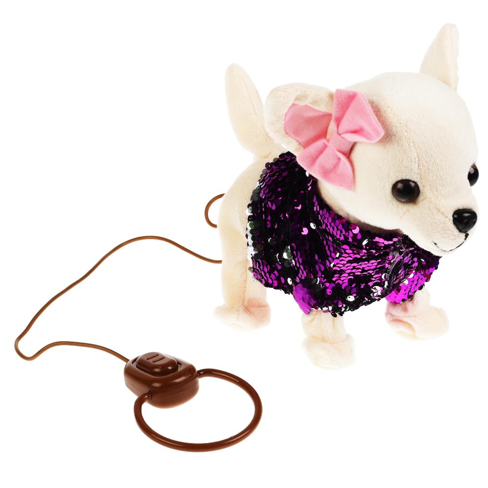 Интерактивный щенок ПЛЯЦКОВСКИЙ М.С. бетти ходит,с поводком,озвучен в кор. МОЙ ПИТОМЕЦ в кор.12шт