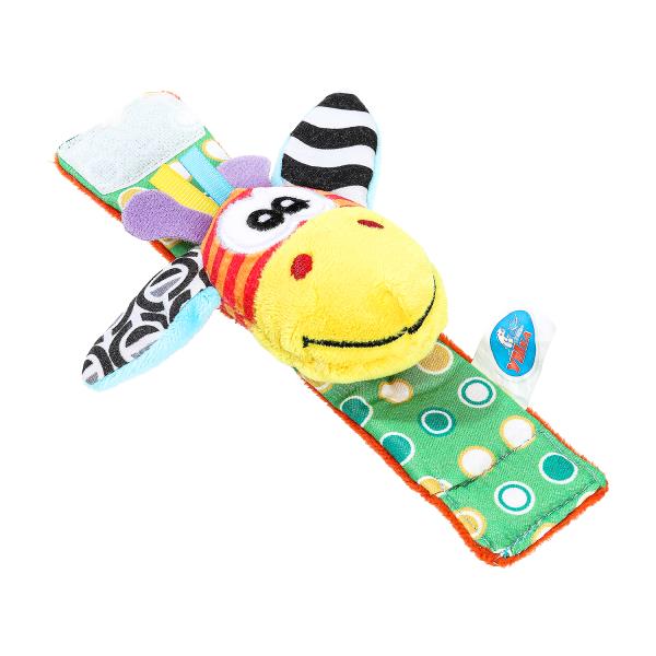 Погремушка - пищалка зебра на блист. Умка в кор.350шт