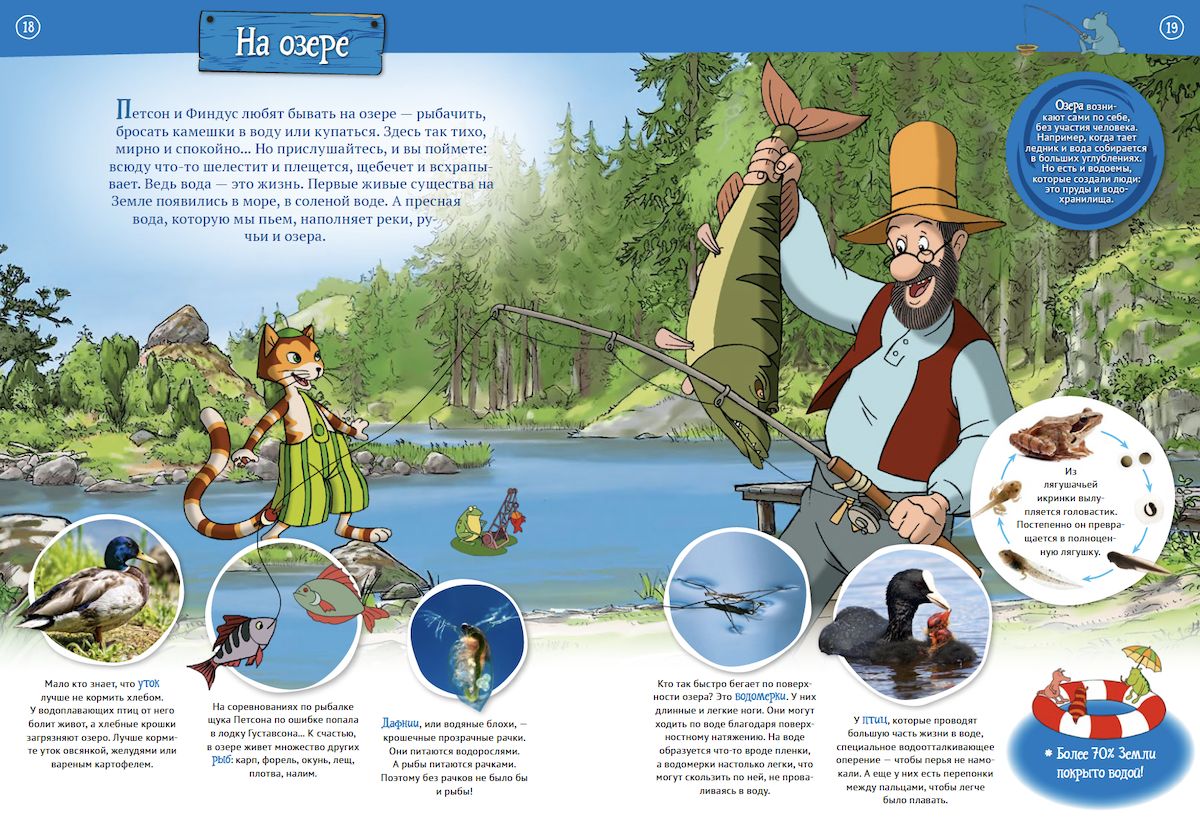 Петсон и Финдус на природе (второе издание, исправленное)