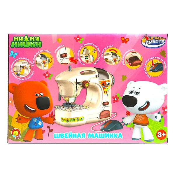 Швейная машина Ми-ми-мишки кор.23,5*18,1*9,2см ИГРАЕМ ВМЕСТЕ в кор.2*30шт