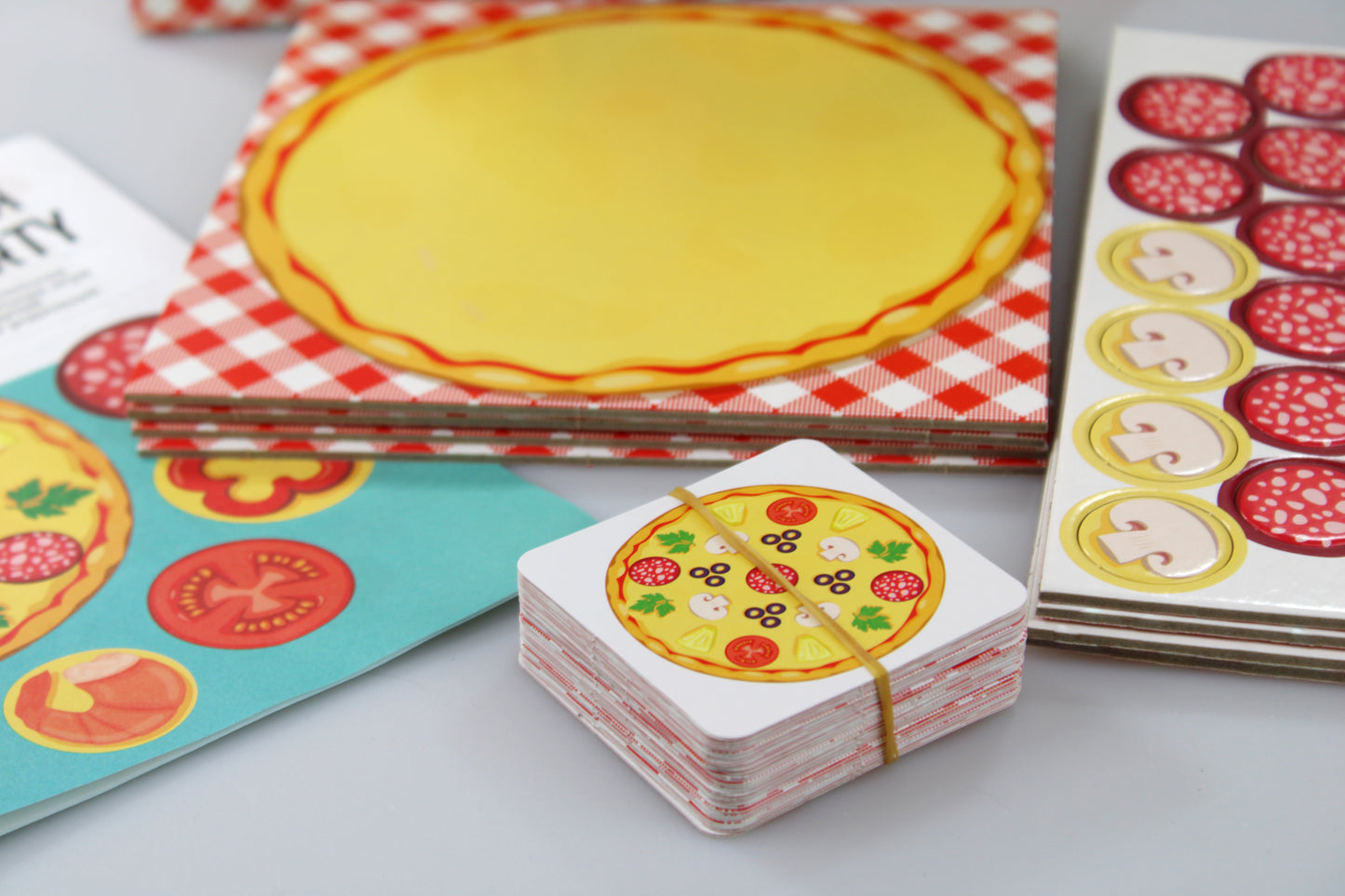 Игра настольная "Pizza Party" Baby Toys в кор.14шт