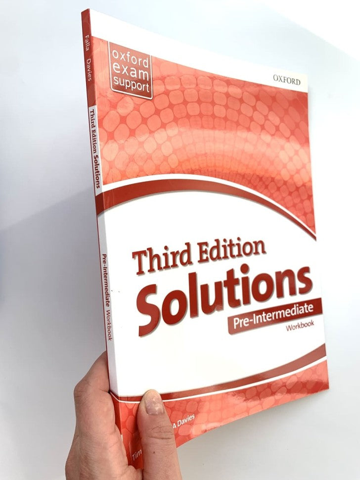 Solutions Pre-Intermediate (3rd)S.B/W.B+DVD