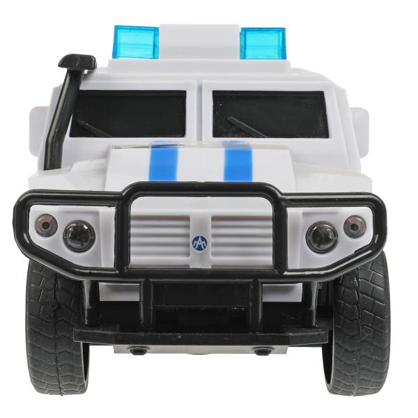 Машина пластик свет-звук АМН ВПК-233114 ПОЛИЦИЯ 21 см, двери, инерц, кор. Технопарк в кор.2*18шт