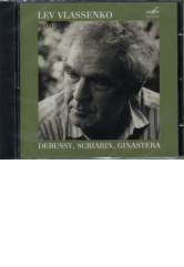 Debussy, Scriabin, Ginastera. Исполнитель ЛЕВ ВЛАСЕНКО (фортепиано). — Фирма Мелодия; CD (JewelBox)