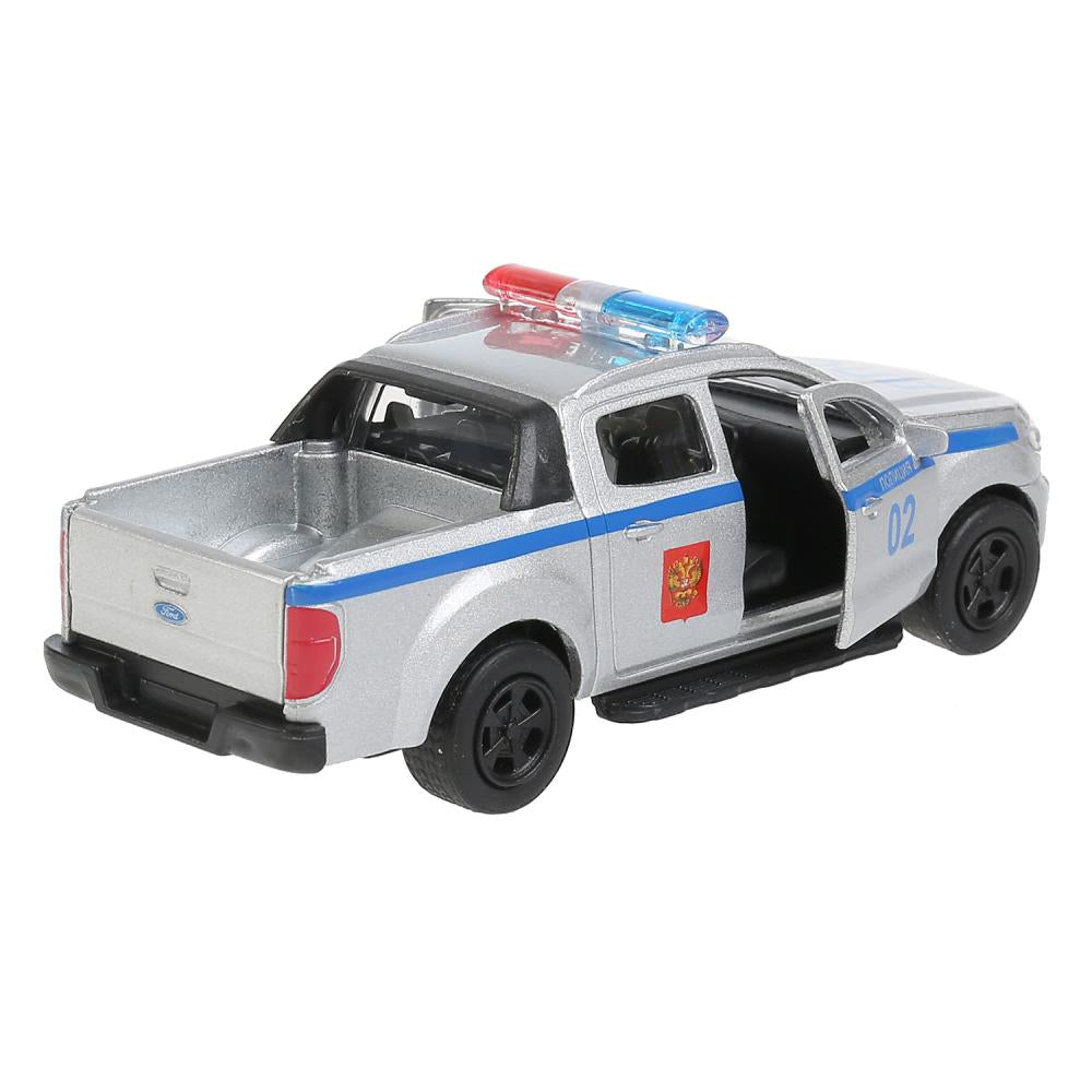 Машина металл FORD ranger, 12 см, дв., баг., инер.+фигур. 4,5см, в ассор. Технопарк в кор.2*24шт