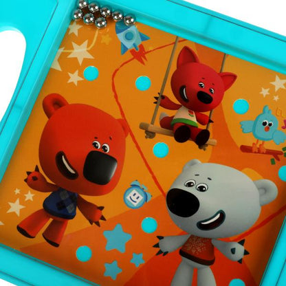 Настольная игра попади в лунку Ми-ми-мишки кор.21*15*1,5см ИГРАЕМ ВМЕСТЕ в кор.2*96шт