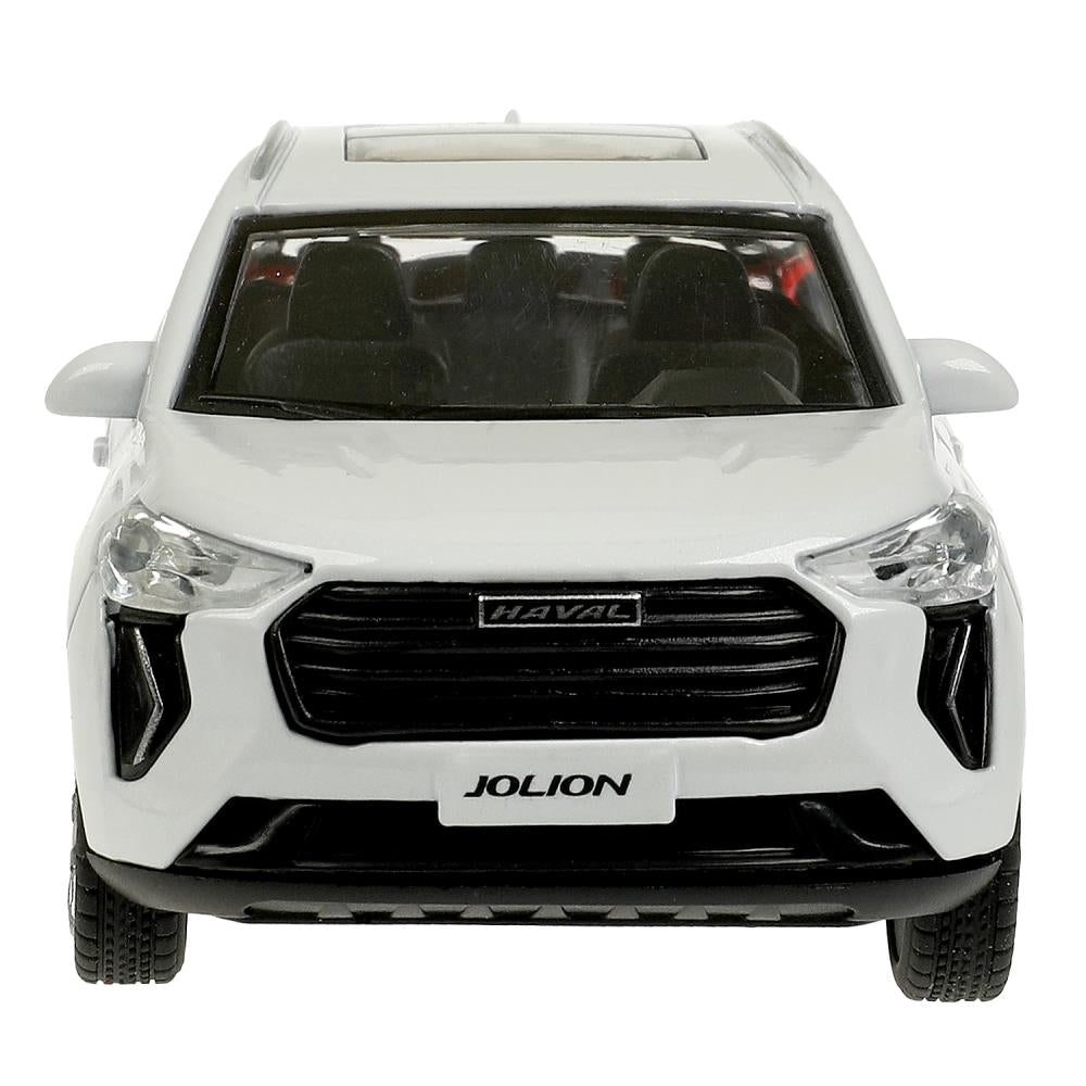 Машина металл haval jolion 12 см, двери, багаж, белый, кор. Технопарк в кор.2*36шт