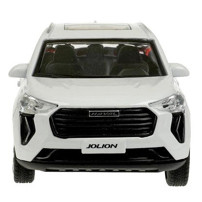 Машина металл haval jolion 12 см, двери, багаж, белый, кор. Технопарк в кор.2*36шт