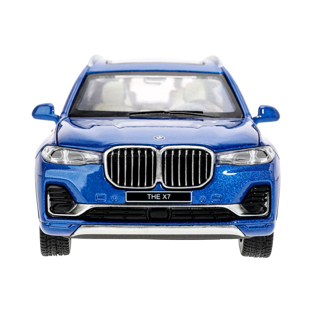 Машина металл свет-звук BMW x7, 14,8 см, капот, багажник, двери, инерция Технопарк в кор.2*24шт