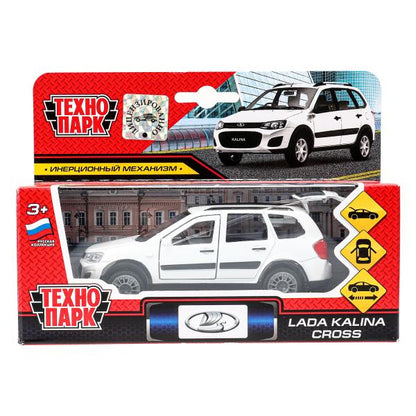 SB-16-46-N(WT)-WB Машина металл LADA kalina cross 12 см, дв, багаж, инерц., кор. Технопарк в кор.2*2