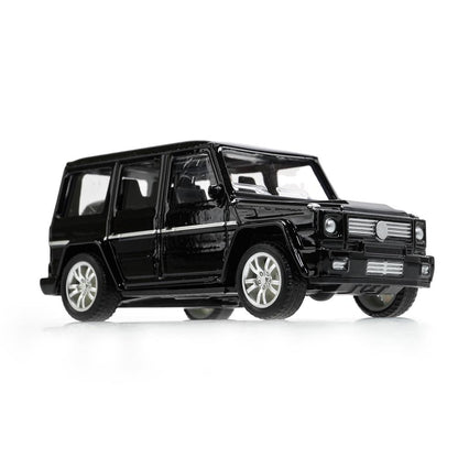 Модель металл mercedes benz g-класс 9 см, инерция. Технопарк в кор.2*120шт