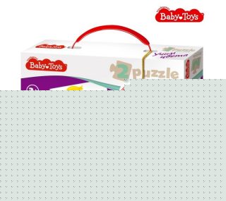 Пазлы парные "Учим цвета" 20 эл Baby Toys (макси)