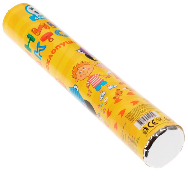 Пневмохлопушка с конфетти в виде героев СИНИЙ ТРАКТОР 30см. ИГРАЕМ ВМЕСТЕ уп-12шт в кор.6уп