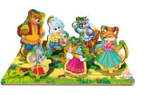 Рамка-вкладыш теремок в пленке Буратино в кор.20шт