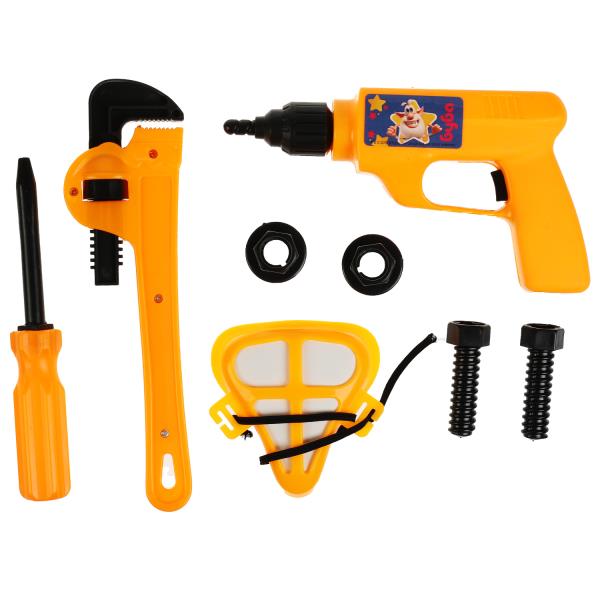 Набор инструментов БУБА пл.чемодан.26*23*7см ИГРАЕМ ВМЕСТЕ в кор.2*30шт