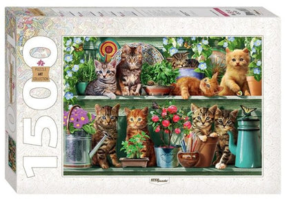 83057 Мозаика "puzzle" 1500 "Котята"