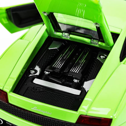 Машина металл свет-звук lamborghini gallardo lp 560-4, 18 см, двери,багажник Технопарк в кор.2*6шт