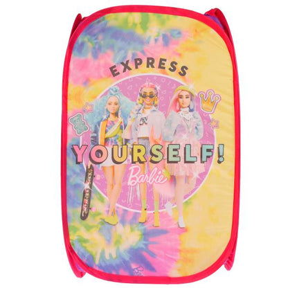 Корзина для игрушек БАРБИ 36*58см ИГРАЕМ ВМЕСТЕ в кор.24шт