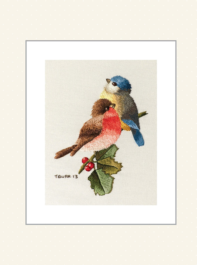 Вышиваем гладью. Изысканные миниатюры. Триш Бурр.