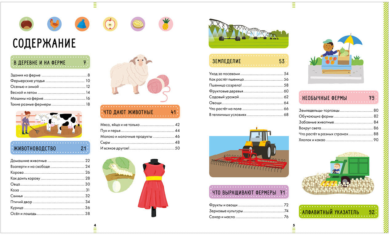Энциклопедия в картинках. Большая энциклопедия. На ферме