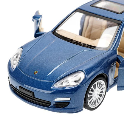 Машина металл свет-звук PORSCHE panamera, 15,5 см, двери, инерция Технопарк в кор.2*24шт