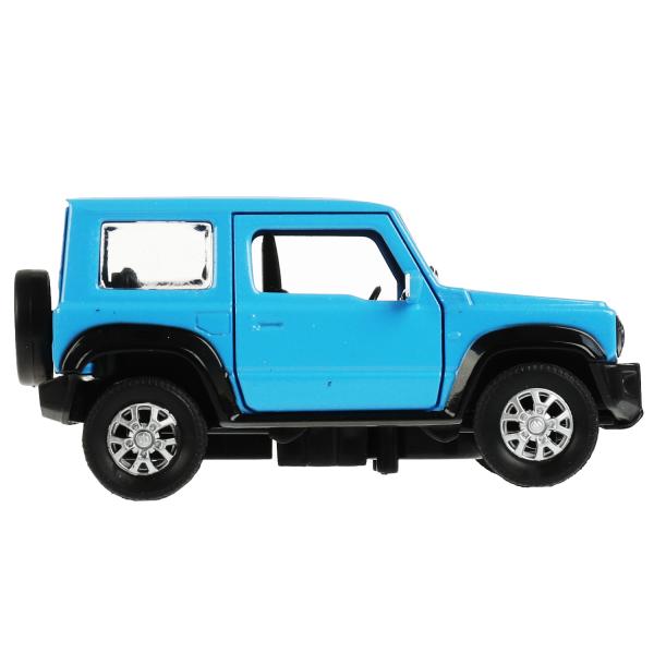 Технопарк. Модель "Suzuki Jimny" металл 11,5 см, двери, багаж, инерц, синий, арт.JIMNY-12-BUBK