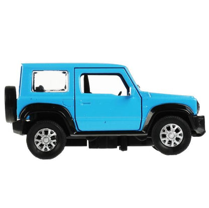 Технопарк. Модель "Suzuki Jimny" металл 11,5 см, двери, багаж, инерц, синий, арт.JIMNY-12-BUBK