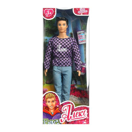 Кукла 29см Алекс,без шарниров, кор КАРАПУЗ в кор.24шт