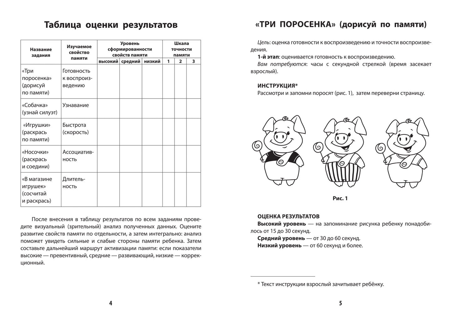 Диагностическая раскраска: память:метод.пособие