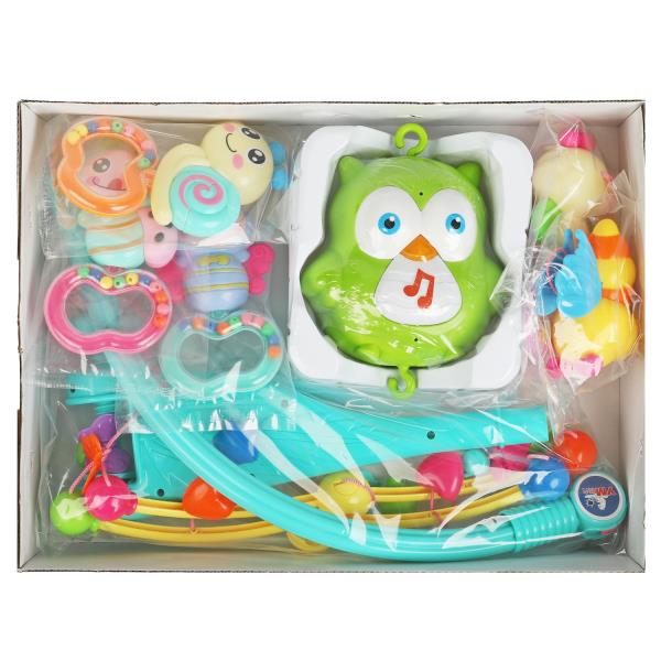 Музыкальная карусель на кроватку сова Шаинский музыка в кор. Умка в кор.3*6шт